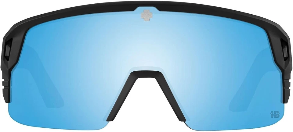 Gafas de sol Spy Optic Monolith 5050 negro mate Happy Boost polar azul hielo espejo Foto 2 de 4