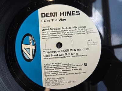 DENI HINES I LIKE THE WAY 12'' 4PLAY
