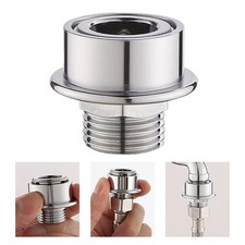 Brass Faucet Adapter for For laundry Machine Inlet and Garden Hose Use