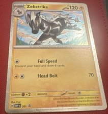 Zebstrika SVP201, Black Star Promo, Pokemon, M/NM VERY SHARP CARD. LOOK AT PICS