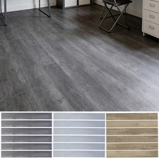 36pcs 5m² PVC Floor Planks Tiles Self Adhesive Wood Effect Flooring Universal UK