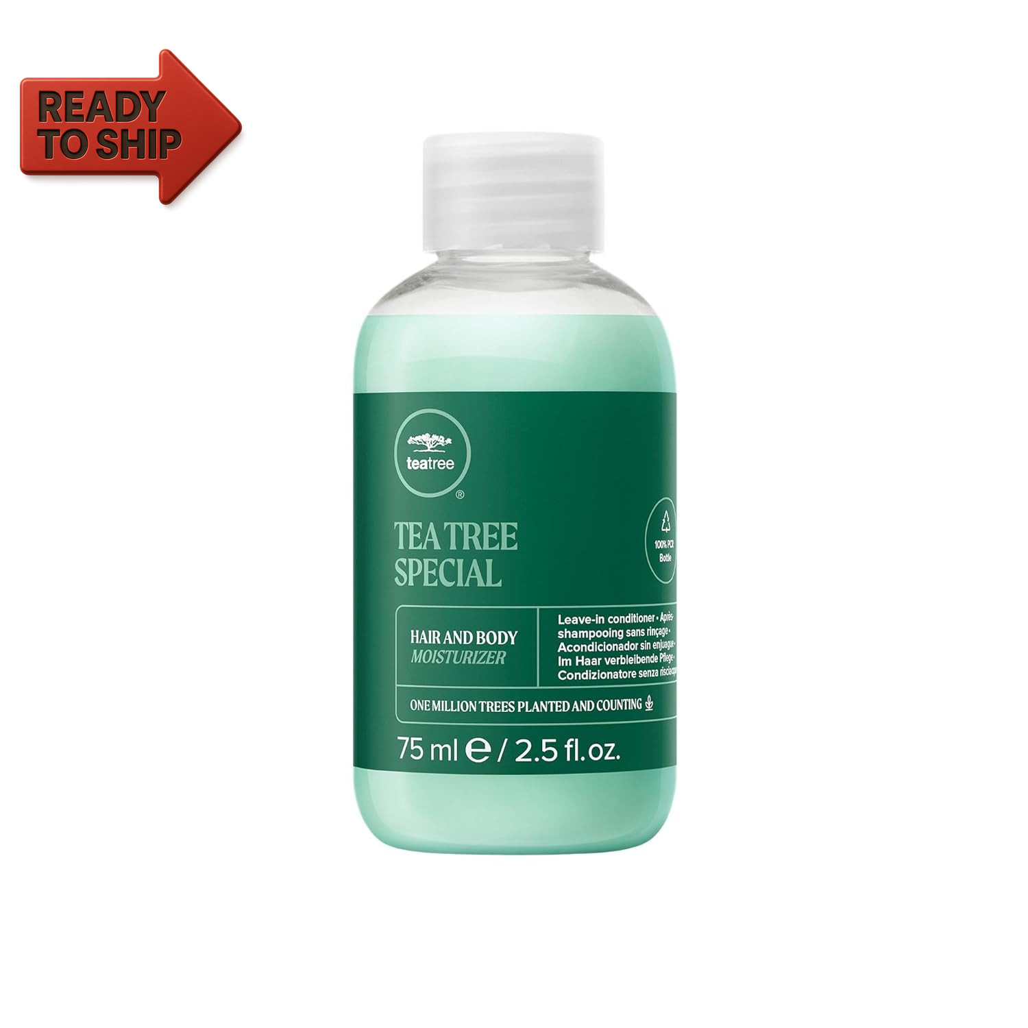 Tea Tree Hair and Body Moisturizer Leave-In Conditioner, Bod