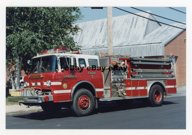 Gardner, MA Engine 2 1987 Ford C/E-One Fire Truck Photo