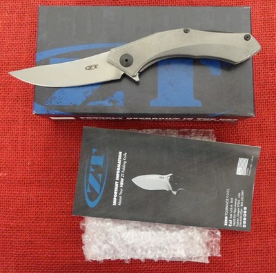 Zero Tolerance Knife ZT 0460Ti 0460 Sinkevich Flipper 20CV Titanium