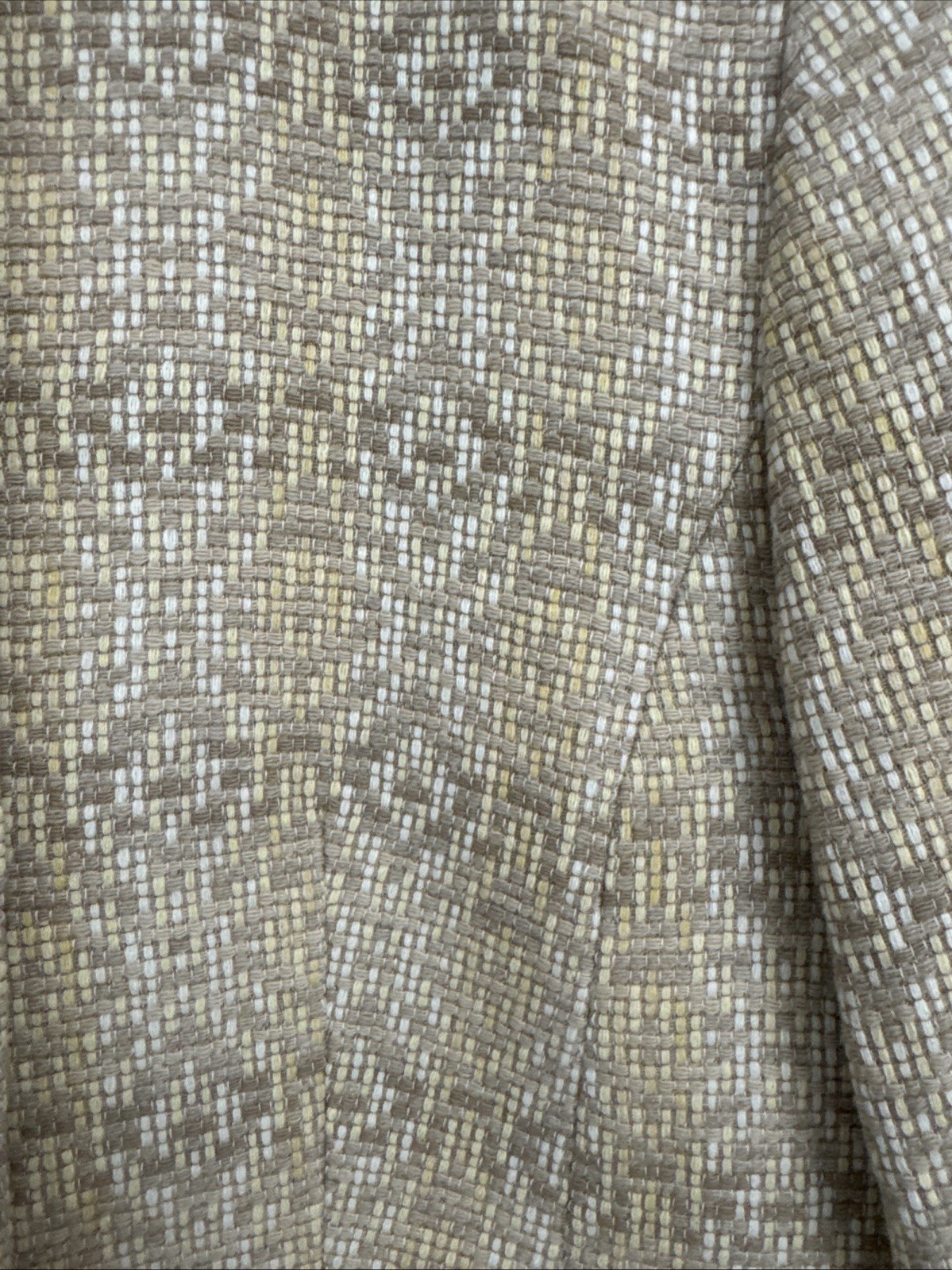Pendleton Wool Textured Jacket Diamond Pattern Si… - image 3