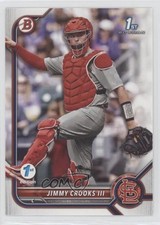 2022 Bowman Draft 1st Edition Jimmy Crooks III #BD-178 1f17