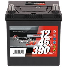 BlackMax ASIA 45-03 12V 45Ah 390A/EN Autobatterie Pluspol rechts