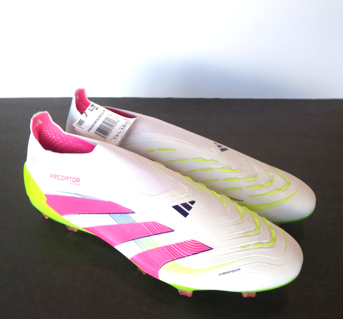 Adidas Predator Elite FG Laceless Soccer Cleats (13.5) Men's NEW