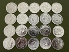 20x 1 oz APMEX Morgan Dollar Silver Rounds .999 Fine Silver Original Tube