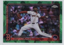 2025 Topps Chrome Update Sapphire Green 40/99 Aroldis Chapman #USC191 05ol