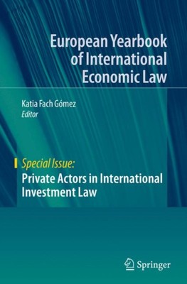 Fach Gmez - Private Actors in International Investment Law - New pape - X555z