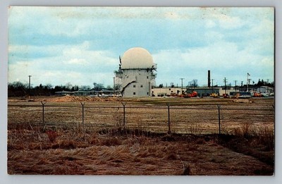 Vintage Radar Station Postcard New Jersey Garden State Parkway