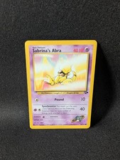 Sabrina's Abra 93/132 Common Gym Challenge Pokemon Unlimited Near Mint