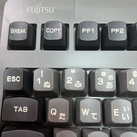 FM TOWNS JIS keyboard "FMT-KB101A" - confirmed to work with actual hardware. 