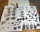 VHTF 1980s Accessories Weapons Lot Of 70! Vintage Original G.I. Joe 3.75” ARAH