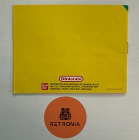 Dr Mario Nintendo Nes Game Instruction Manual UK Version