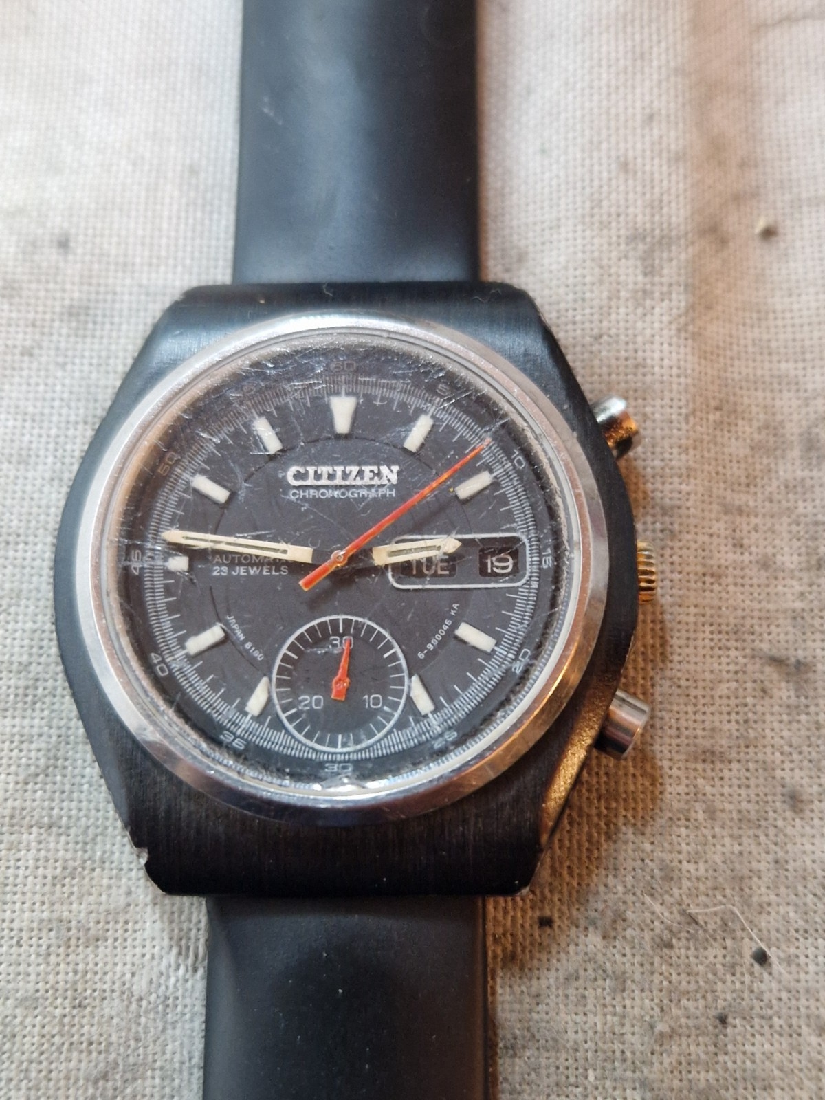 Citizen Chronograph 8100A Flyback Automatic 67-95… - image 1