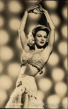 Actress Vera Zorna Original Vintage Real Photo Postcard RPPC