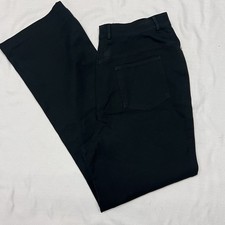 St John Sport Stretch Pants Size 10 Dark Navy Women  s Gold Hardware