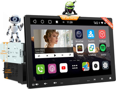 10.1'' S8 Ultra New 1& 2Din Android Gen AI Car Stereo 6G+128G Wireless CarPlay