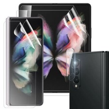 For Samsung Galaxy Z Fold7 6 5 4 3 Full Hydrogel Screen Protector/Lens Protector