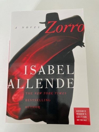 Isabel Allende Lot: Portrait in Sepia, Zorro & 2 Other Advance ARCs - Picture 4 of 9