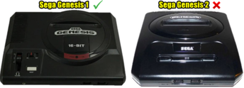 6Ft HQ Cable & GOLD RF Coax TV Adapter for Sega Master System & Sega Genesis 1 - Picture 3 of 3