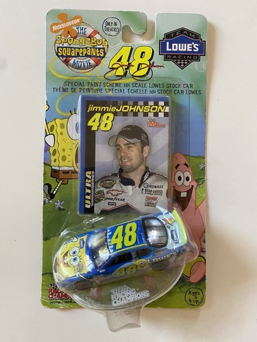 Racing Champions '03-'04 Jimmie Johnson Nickelodeon Ultra Series 2 in Set 1:64s - Picture 3 of 3