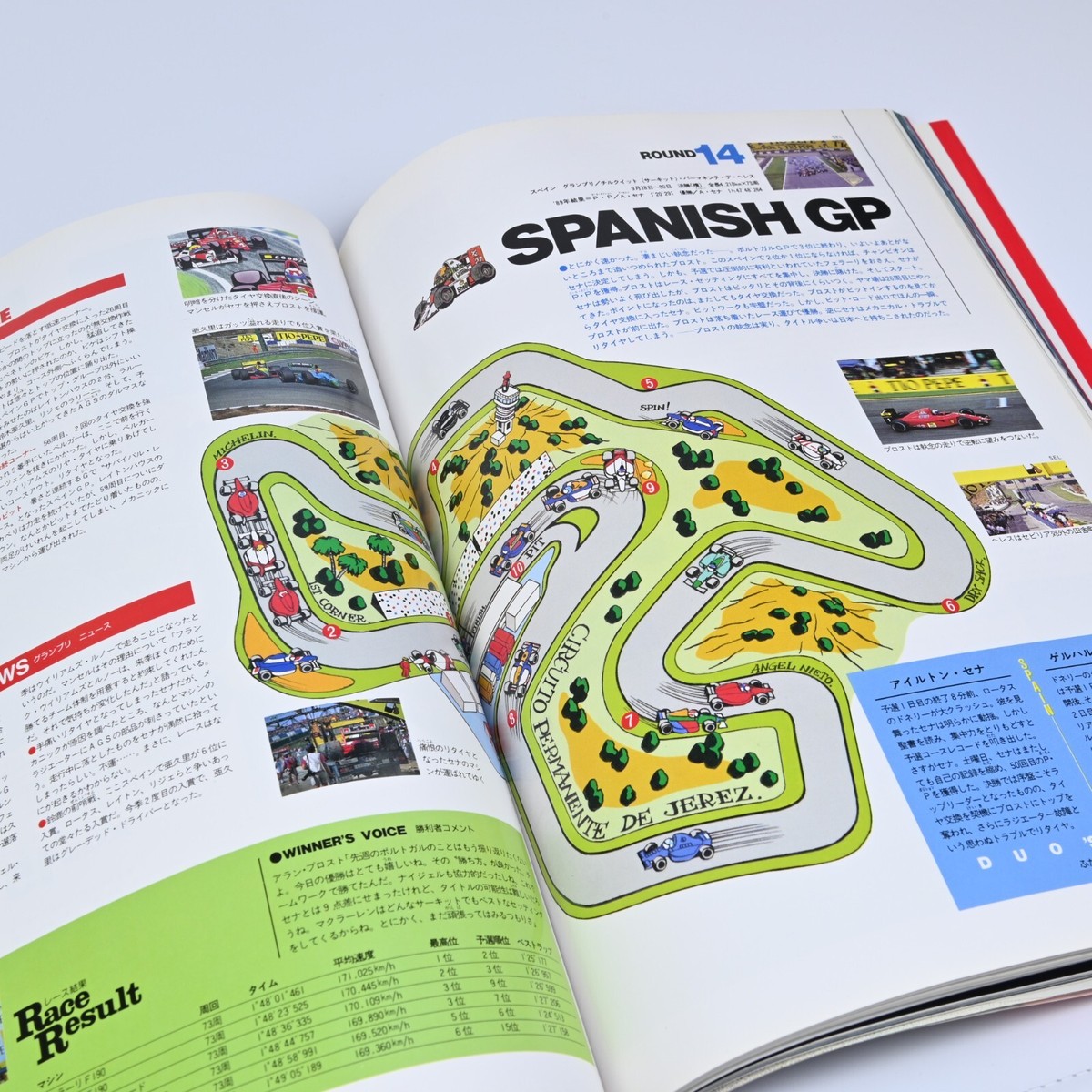 ジャンプF1GRAND PRIX 1990 (集英社ムック) Grand Prix 1990 Shonen Jump Shueisha F1 Ayrton Senna Honda