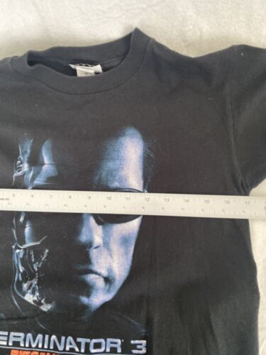 De colección 2003 Terminator 3 "Rise of the Machines" Película Adolescente Talla M - Negro - Imagen 4 de 8