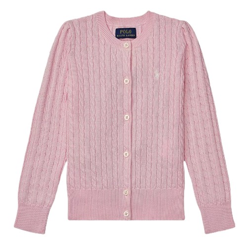 Polo Ralph Lauren Girls Cable Knit Sweater Cardigan Little Kids Size 5 - Picture 5 of 5