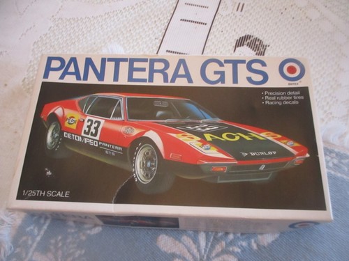 Pantera GTS Model Kit By Entex 1/25th Scale No. 9035 | eBay
