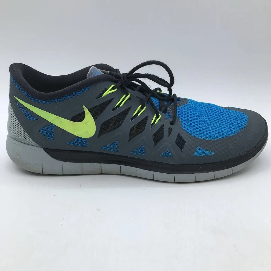 Nike Free 5.0 Trainers Shoes Gray Blue 642198-474 Low Top Up eBay