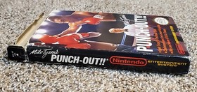 Mike Tyson's Punch-Out Nintendo NES Punchout Manual Letra &iexcl;Balas Blancas y Estrella!