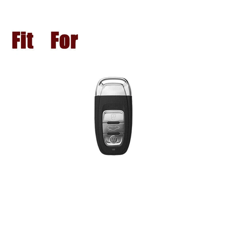 Zinc Alloy TPU Car Key Case Cover For Audi A3 A4 A5 A6 A7 A8 S4 S6 Q5 TT RS Q2 Foto 2 de 4
