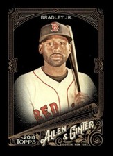 2018 TOPPS ALLEN GINTER X BASEBALL BASE CARD #254 Jackie Bradley Jr. Red Sox