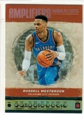 RUSSELL WESTBROOK 2018-19 Panini Hoops AMPLIFIERS TOUGH HIT #AMP-3 OKC THUNDER
