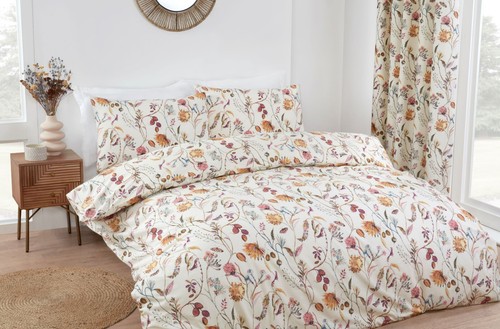 Bettbezug Bettwäsche Set oder Vorhänge Grove Blumenmuster von Sundour Multi - Bild 27 von 120