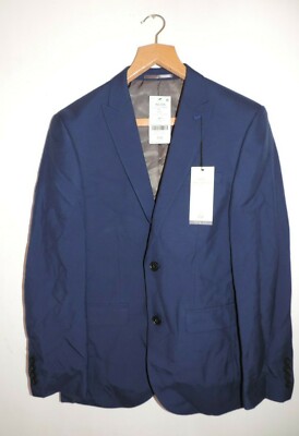 Next Anzugjacke mit zwei Knöpfen hellblau Größe 36 S UVP 56£ DH004 HH 08