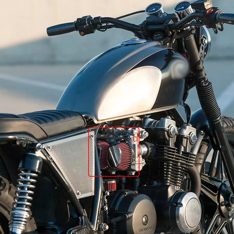 2X 2" 51mm Air Intake Filter Cleaner Pod for Yamaha V Star 1100 XVS1100 Custom Foto 3 de 4