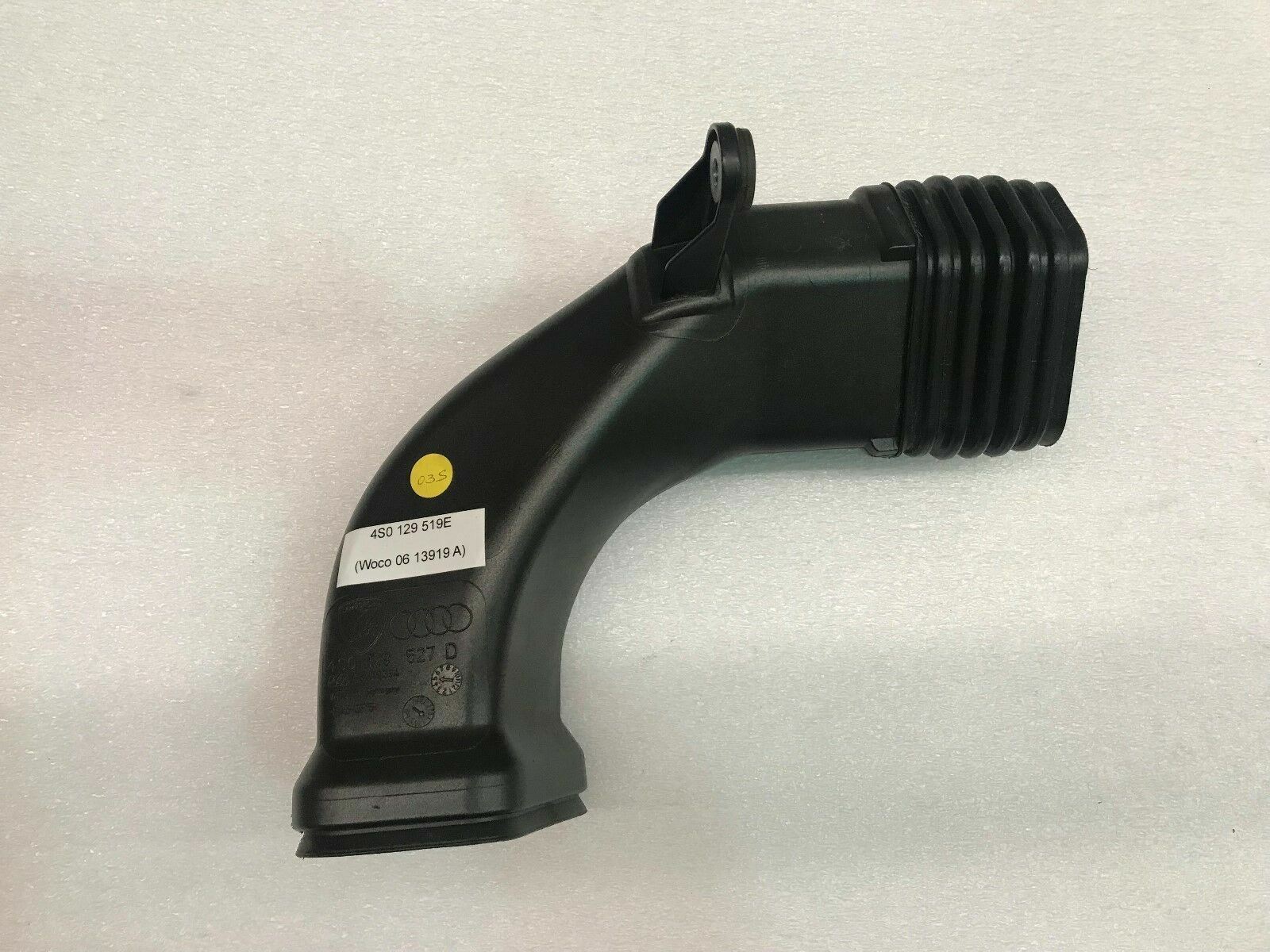 LAMBORGHINI HURACAN DRIVER LEFT AIR INTAKE DUCT HOSE OEM 4S0129519E 4S0129527D
