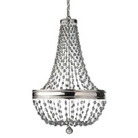 Elstead Malia Kronleuchter E14 8-Fach Poliertes Nickel