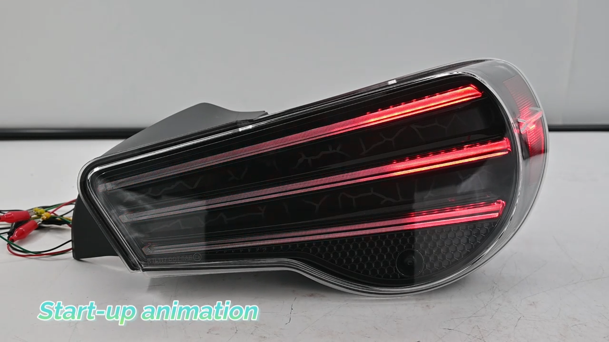 Full LED RGB Sequential Tail Lights For 12-23 Toyota 86 Subaru BRZ