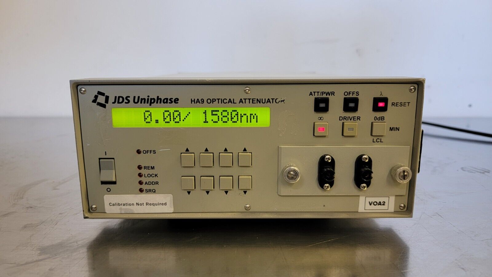 JDS Uniphase HA9: P/N HA097+20ASU1 Programmable Attenuator ( JDSU HA9 )