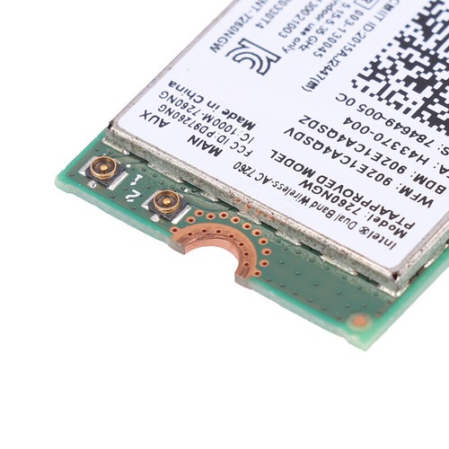 1Pc 1200Mbps Bluetooth 4.0 WiFi Wireless Network Card NGFF Dongle For 7260NGW - Picture 4 of 11