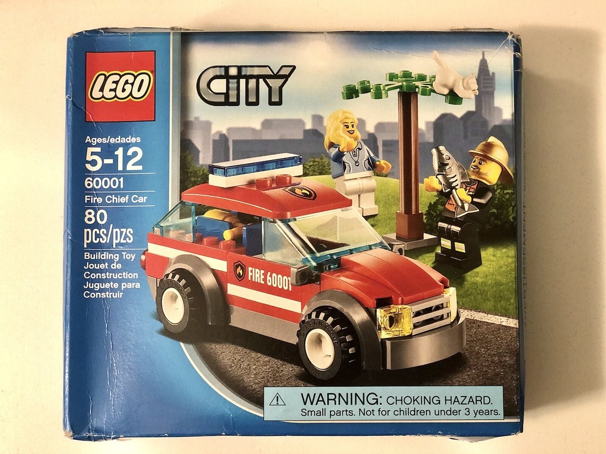 LEGO City Fire Chief Car (60001) 673419187121| eBay