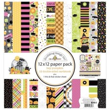Doodlebug ~ HEY PUMPKIN ~ 12x12 Paper Pack