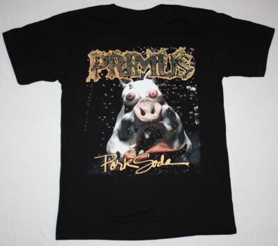 VTG Primus Album Pork Soda Men T-shirt Black Cotton All sizes 1T52