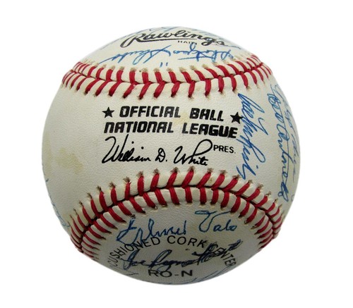 1940s & 50s Dodgers Greats ONL Multi Signed Baseball (26) Herman HOF 192213 - Picture 8 of 8