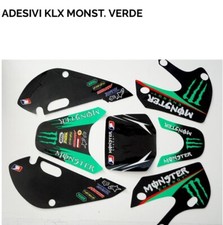 Kit Grafiche Adesivi Monster Completo X Pit Bike Klx/bbr 125cc 140cc 150cc